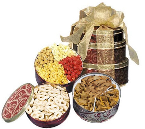 Red Scroll Tower Snack Lover's Delight 