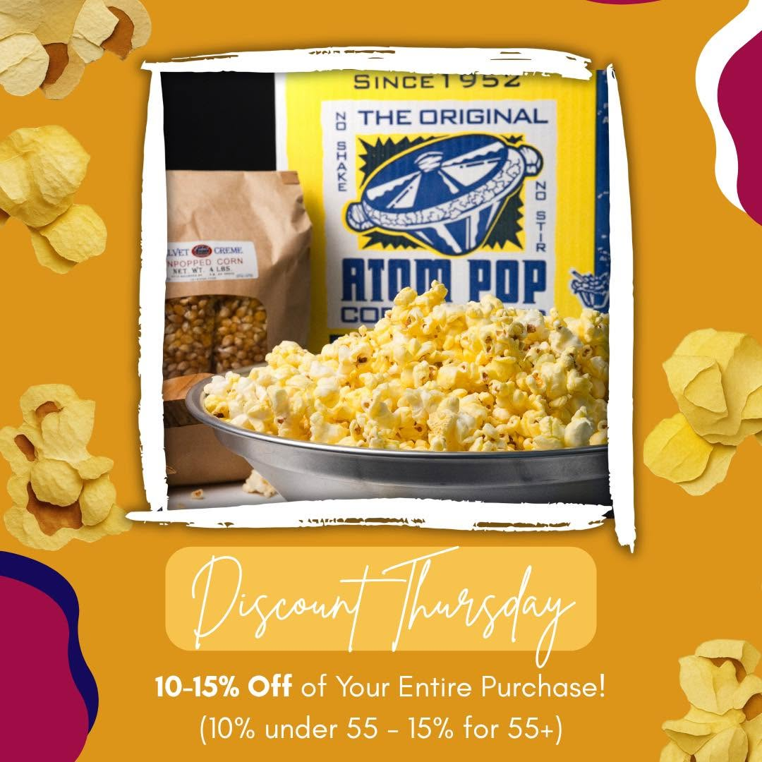 Discount Thursday promotion